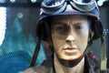 Bust Steve Rogers Figure Model on display at The M Cafe