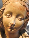 Bust of the Virgin ca. 1390Ã¢â¬â95, The Cloister Collection, NYC Royalty Free Stock Photo