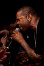 Busta Rhymes in concert Royalty Free Stock Photo