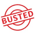 Busted rubber stamp