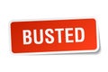 busted sticker