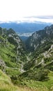 Busteni city view from Caraiman mountain