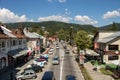 The city of Busteni, Romania.