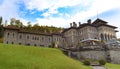 Busteni, Romania - October 13, 2023: Cantacuzino Castle