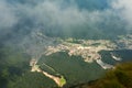 Busteni view from Caraiman mountain