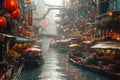 Floating Market in the City of Tomorrow