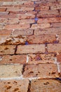 Busto arsizio street abstract pavement of a curch and marble