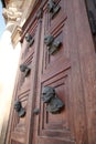 Busts on the door of Mariacki door