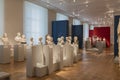 Busts of Greek Philosphers and Emperors in Altes Museum Berlin