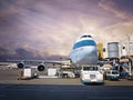 Busy Airport Terminal Royalty Free Stock Photo