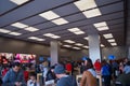 Busy apple store