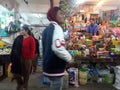 The busy city life at Kanchenjunga shopping complex at Gangtok east sikkim