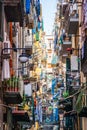 Busy and colourful streets of Naples