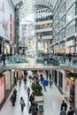 Busy corridor in Eaton Center