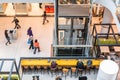 Busy corridor in Eaton Center