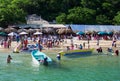 A Busy Day-Huatulco Mexico Royalty Free Stock Photo