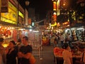 Busy evening in China Town