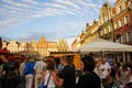 Busy fair in Poznan