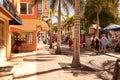 Busy Front Street in St. Maarten