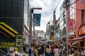 Busy harajuku takeshita street