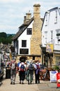 Busy High Street, Burford.