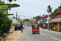 Busy high street Sri Lanka