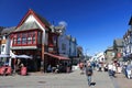 Historic Main Street of Keswick, Cumbria, Lake District National Park, England Royalty Free Stock Photo