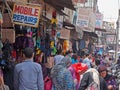 Busy Indian Bazaar