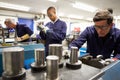 Busy Interior Of Engineering Workshop