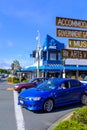 Busy intersection in Rotorua