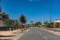 Busy main street in Omaruru, Erongo, Namibia Royalty Free Stock Photo