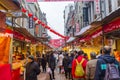 Busy Marketplace in Taipei, Taiwan