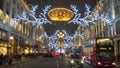 London Christmas decoration 2012 Royalty Free Stock Photo