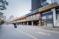 Busy Restaurant in a line at Seoul Express Bus Terminal. Seoul Express Bus Terminal is the main bus terminal located in Seocho-gu.