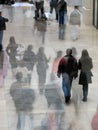 Busy shoppers Royalty Free Stock Photo