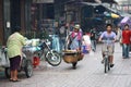 Busy street of Bangkok Royalty Free Stock Photo
