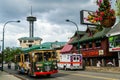 Busy street in Gatlinburg, TN