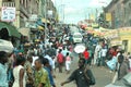 A busy street in Kumasi, Ghana