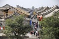 Street scene in Pingyao ancient city ,China Royalty Free Stock Photo