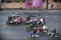 Busy Street Scene Royalty Free Stock Photo