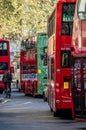 Busy streets of London