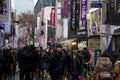 Busy Streets Of Myeongdong Seoul Korea