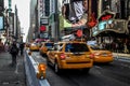 Busy Time Square street Royalty Free Stock Photo