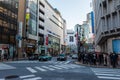 Busy Tokyo at Sunset Royalty Free Stock Photo