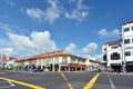 Busy traffic junction at East Coast Road and Joo Chiat Road the heart of Singapore\'s Katong neighborhood