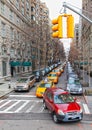 Busy traffic in Manhattan