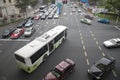 Busy traffic in Shanghai