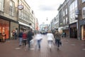 A busy urban life artistic photograph from Eindhoven city