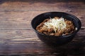 Buta-don, authentic Japanese cuisine
