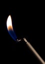 Butane Flame Royalty Free Stock Photo